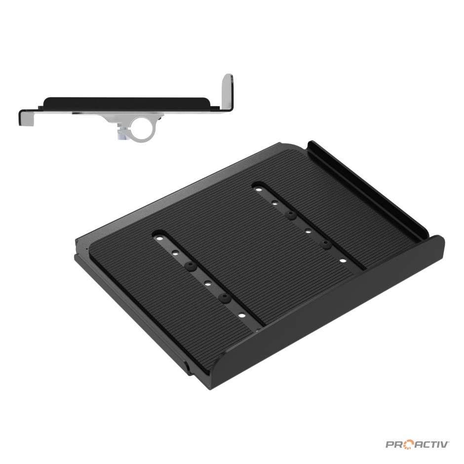 PRO ACTIV Ersatzteil – Fußbrett gekantet, 18 cm tief