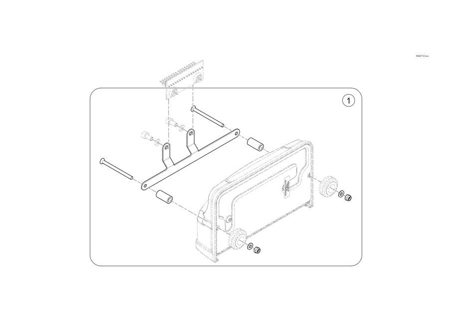 Montagematerial, Powermodul & Lichtplatine