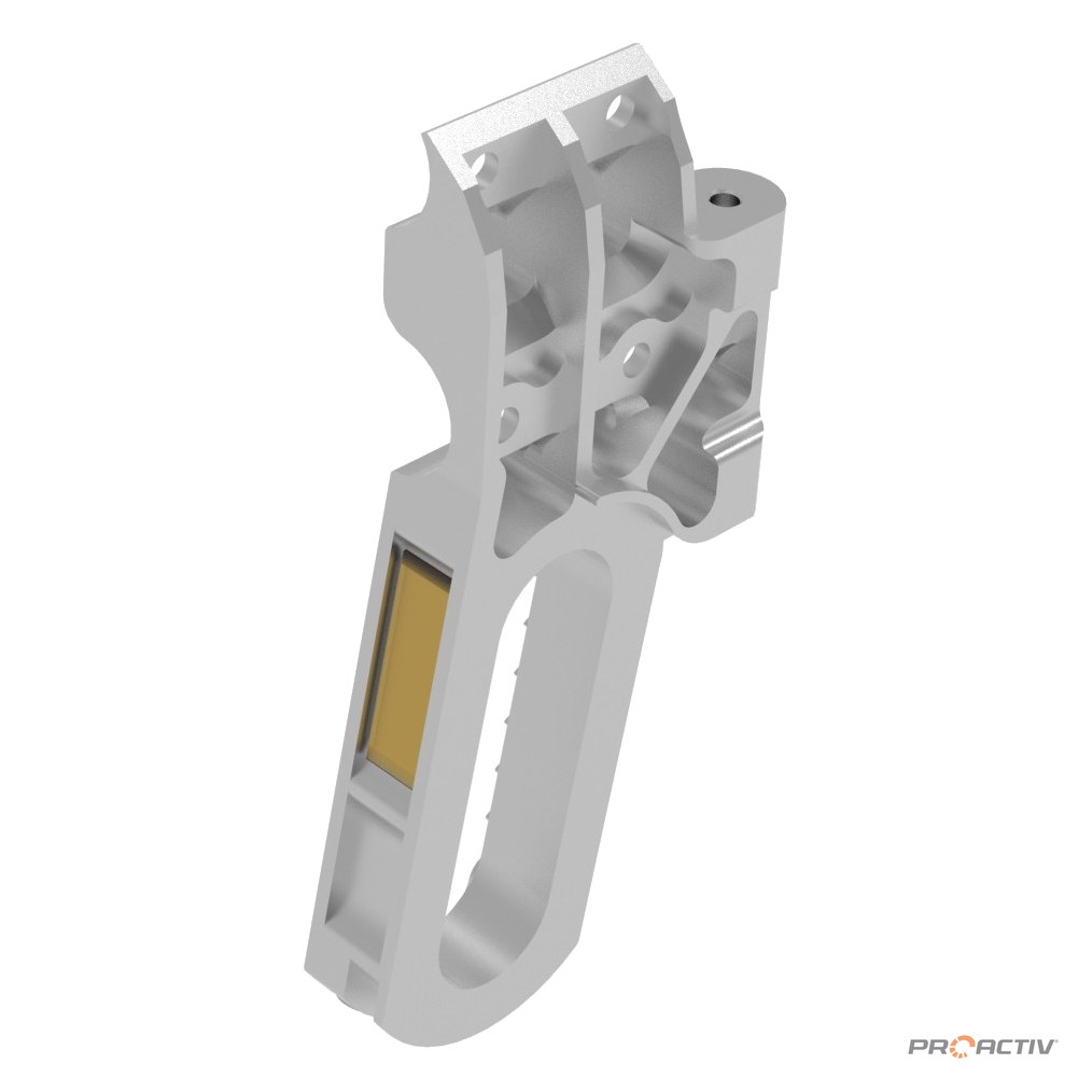 PRO ACTIV Ersatzteil – Radplatte links, für SHh 39cm bis 45cm