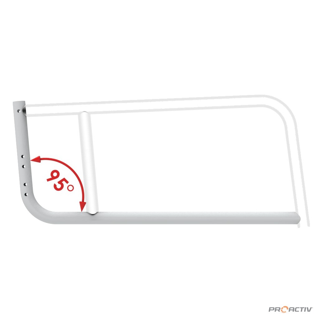 PRO ACTIV Ersatzteil – Rahmenwinkel hinten 95°