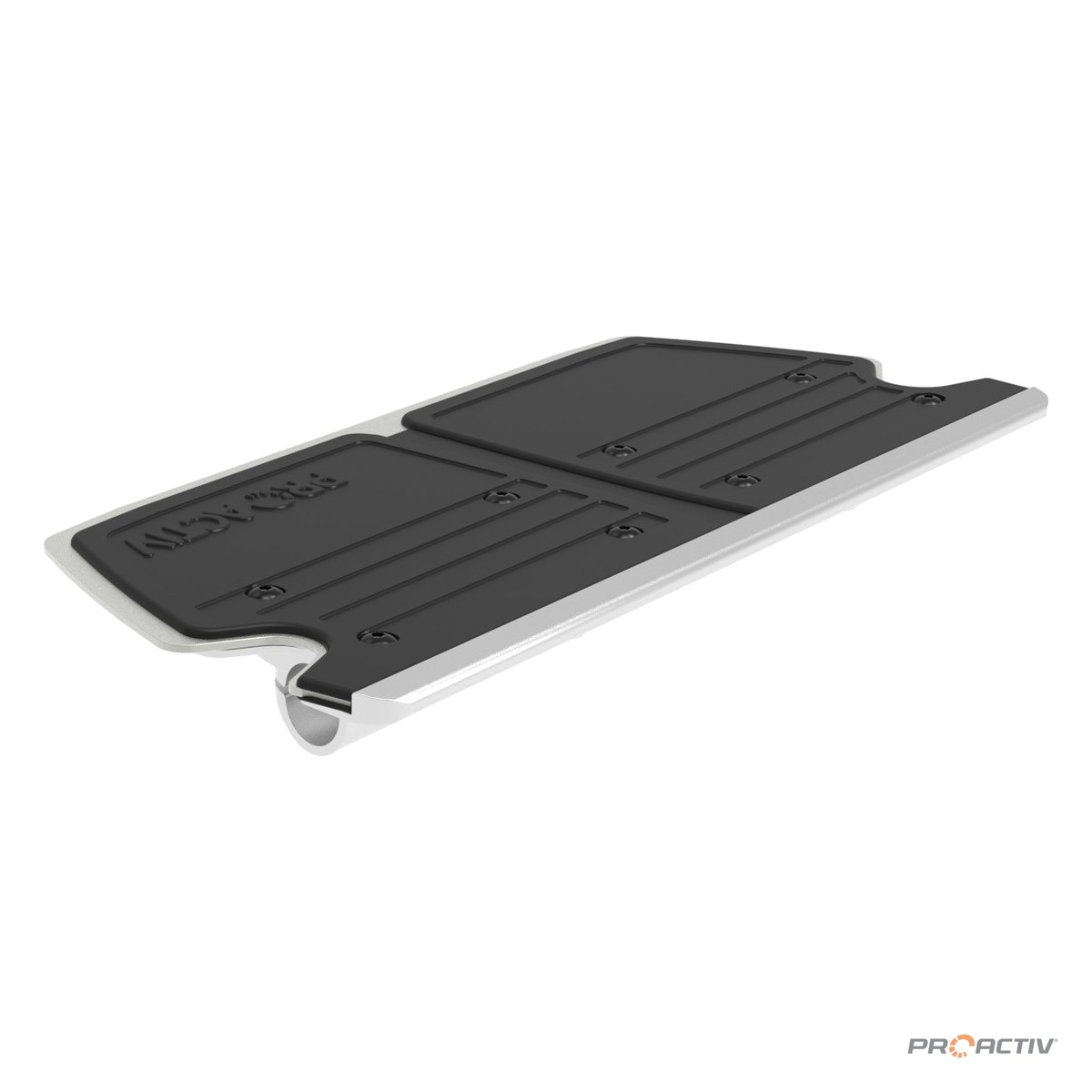 PRO ACTIV Ersatzteil – Fußbrettauflage gummiert, 14 cm tief