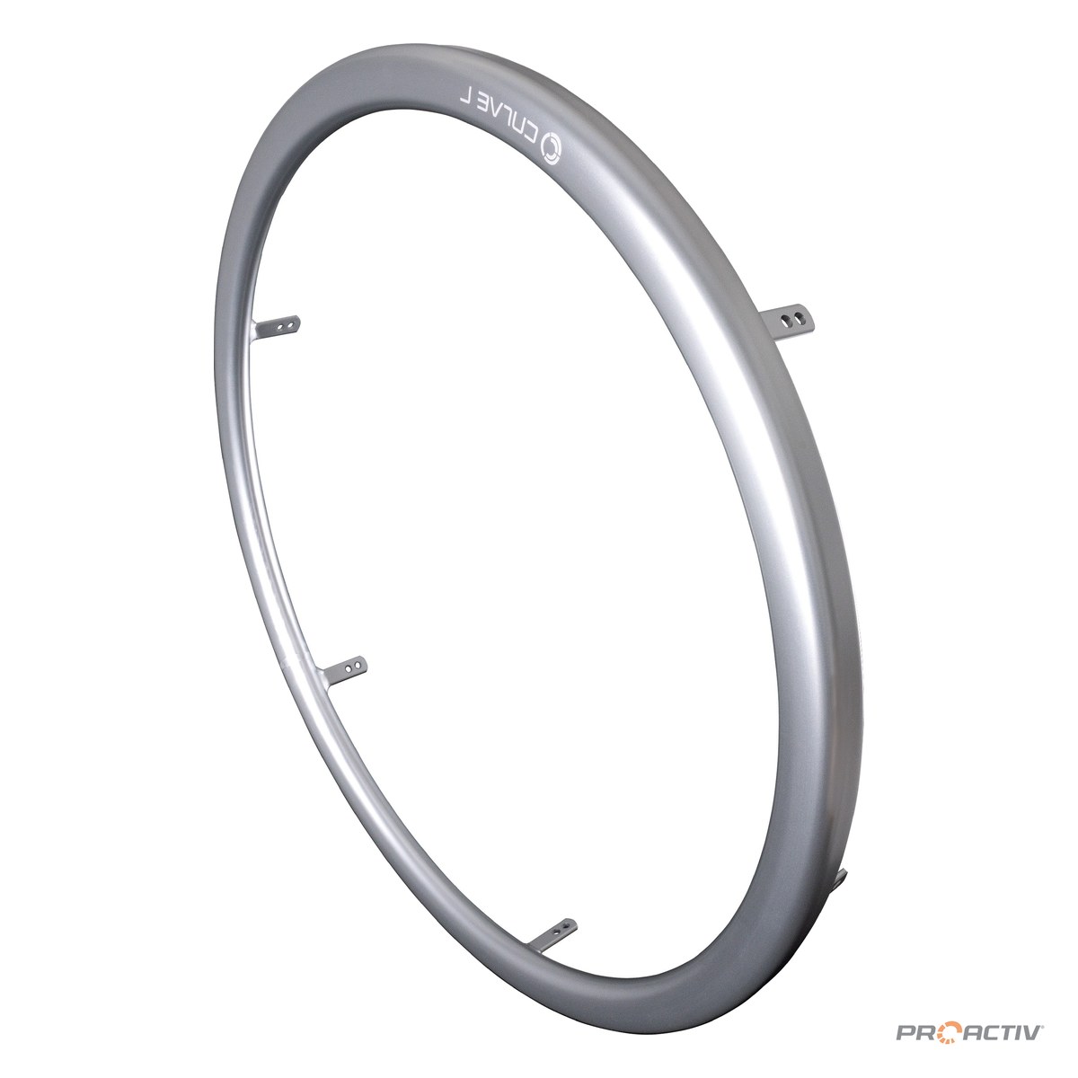 PRO ACTIV Ersatzteil – 24" Greifring Curve L silber eloxiert