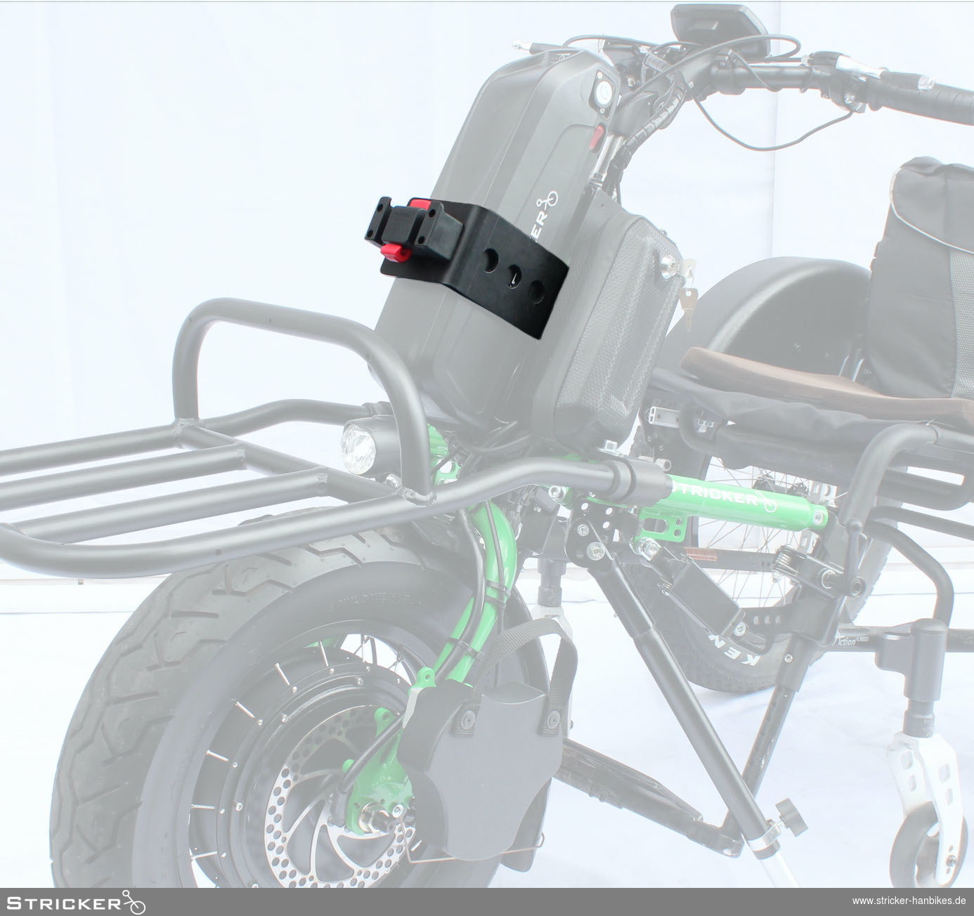Klickfixhalter Crossbike – Stricker Handbikes, Bestellnummer 202079-0