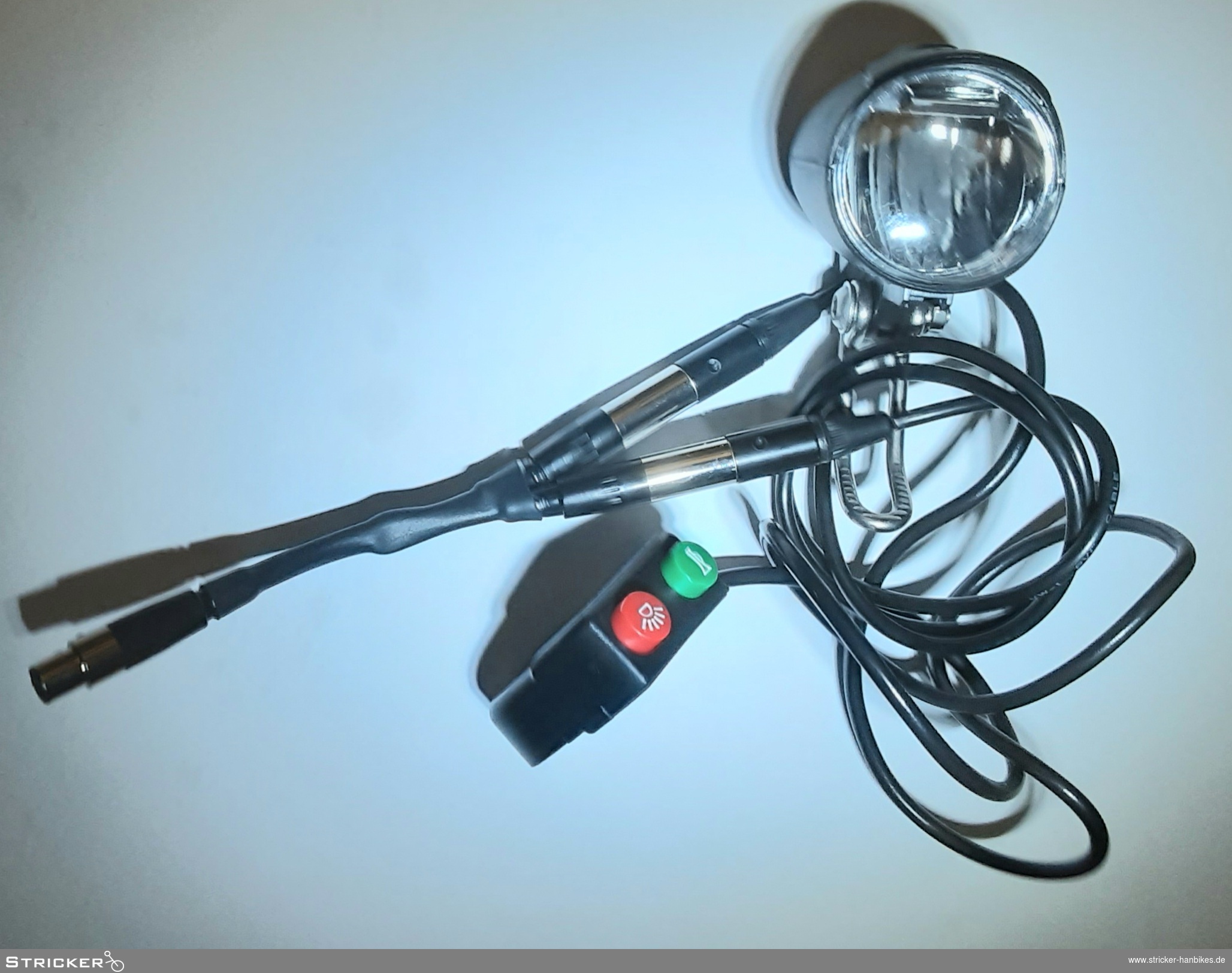 Lipo.Lampe mit Hupe – Stricker Handbikes, Bestellnummer 631604-0