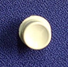 Druckknopf Grau
