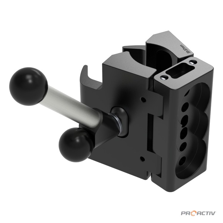 PRO ACTIV Ersatzteil – Frontadapter Rahmenklemmung kurz Ø35 x70