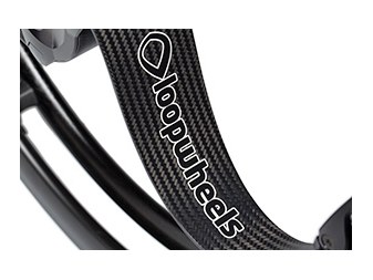 Loopwheels Logo am Extreme im Detail