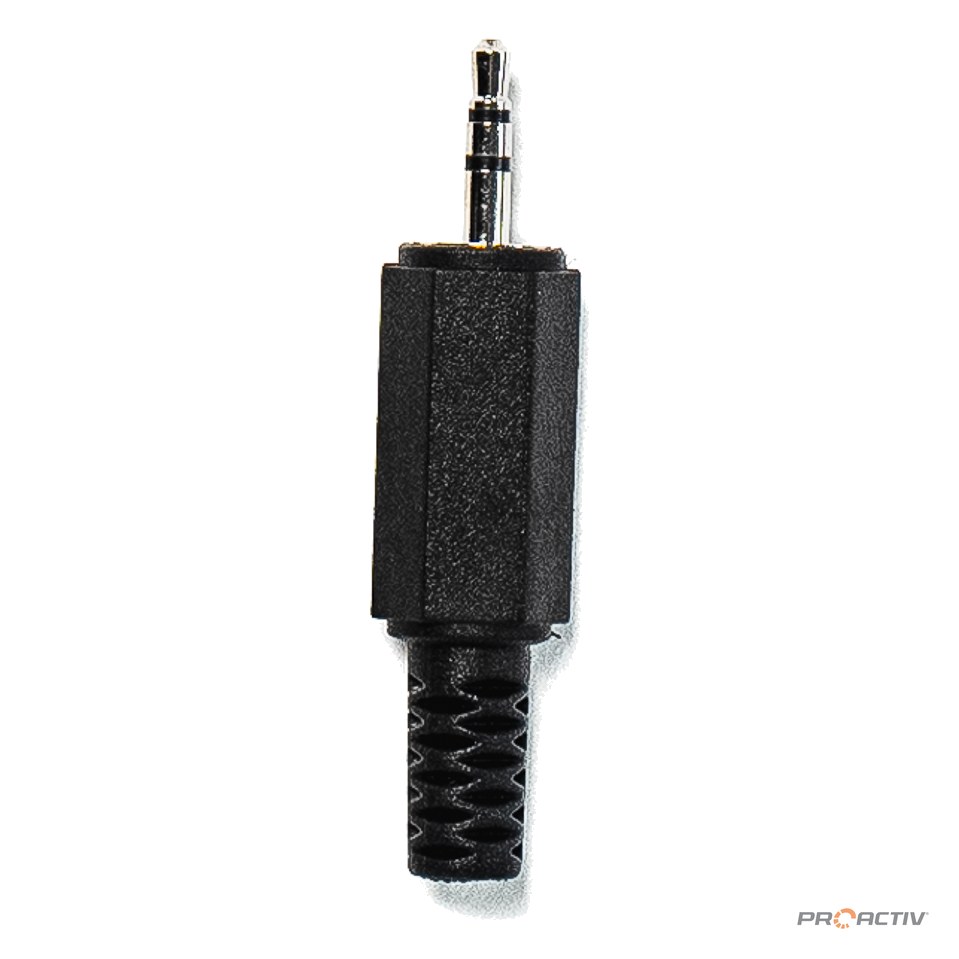 PRO ACTIV Ersatzteil – Klinkenstecker, Standard, 2,5mm stereo