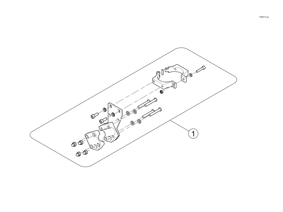 Compact Dual Control mit Halterungen