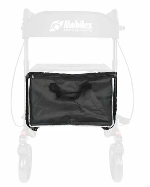 Mobilex Schließbare Tasche für Black Panther Compact Rollator