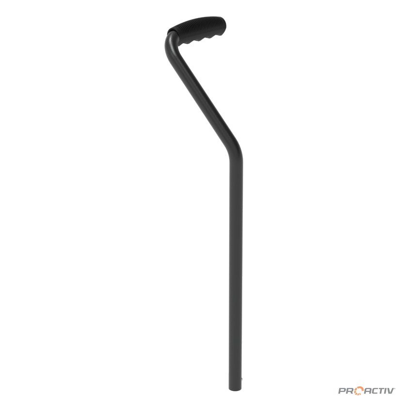 PRO ACTIV Ersatzteil – Schiebegriff Aluminium mit Griffversatz