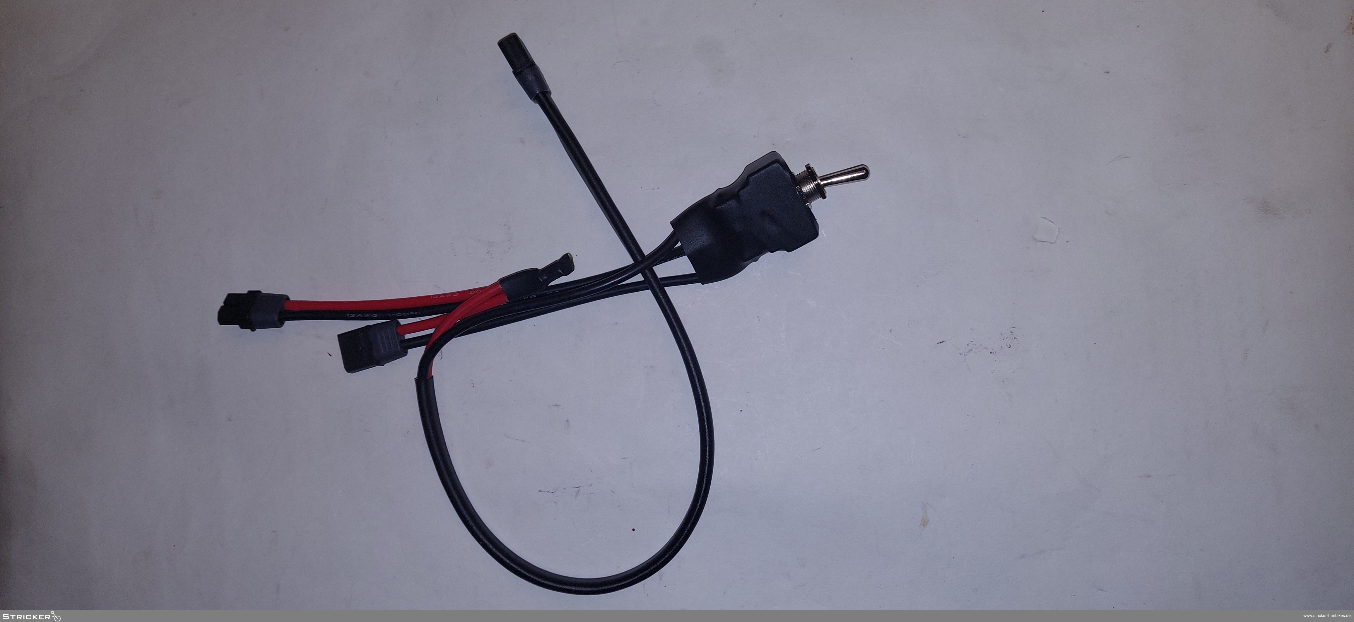 Lipo Cross Wild Umschalter für 2 Akkus – Stricker Handbikes, Bestellnummer 632228-0