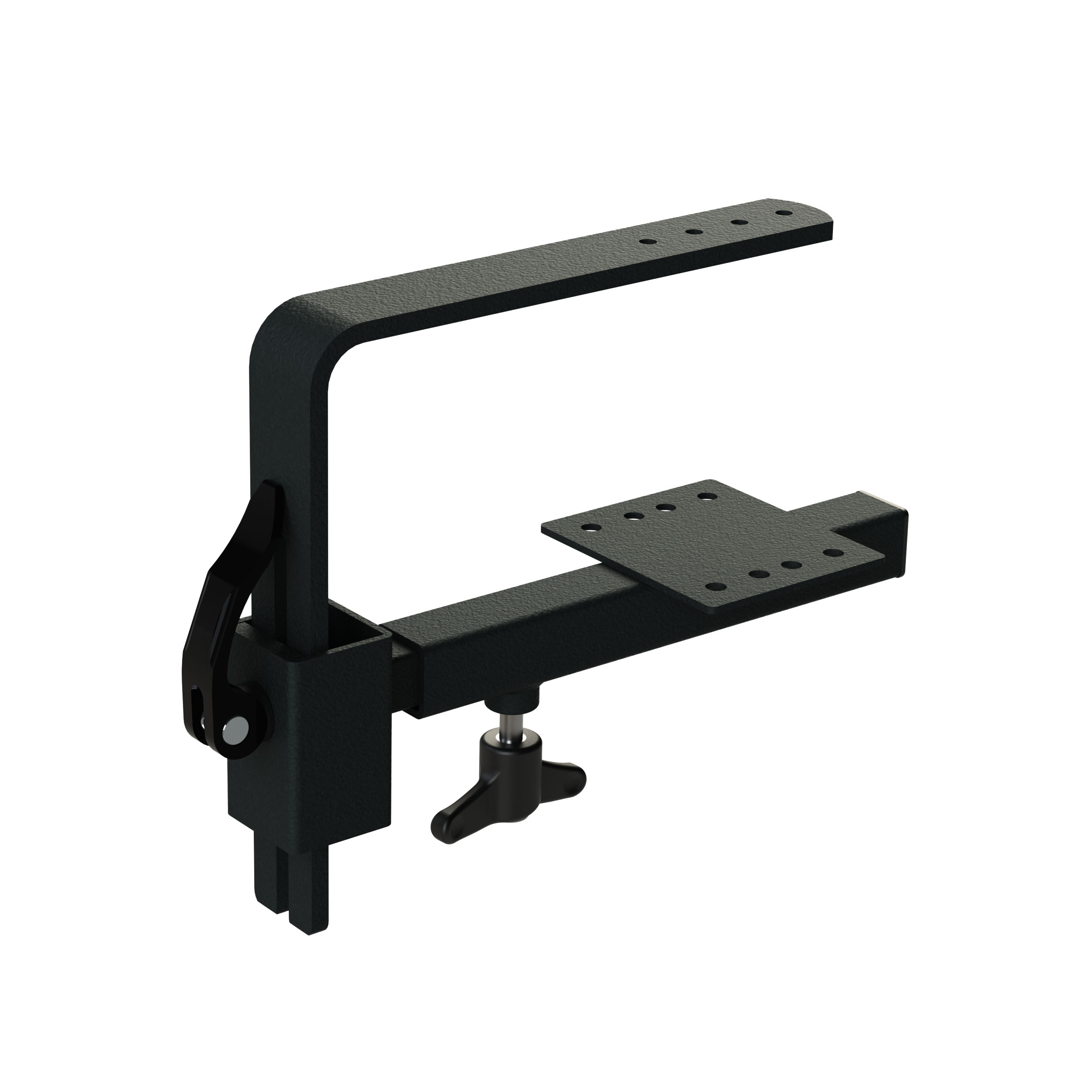 Abduktionskeilhalter, schwarz (160 mm)