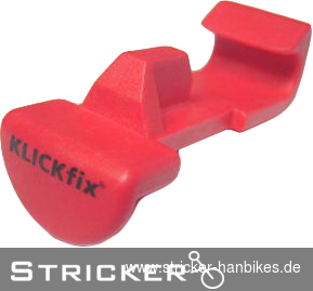 Klickfix Taste rot ab 2005 – Stricker Handbikes, Bestellnummer 202023-0