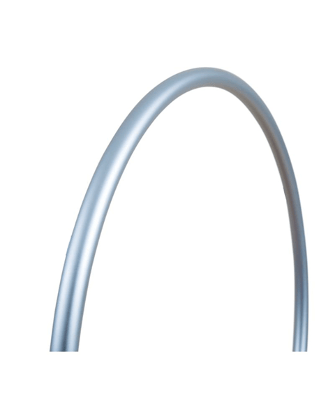 Mobilex 22" Aluminium Greifring, silber, 4 Löcher für ø501 Felge