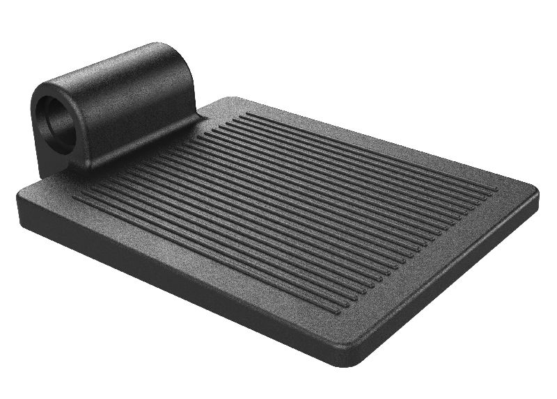 Fußbrett 173 × 140 mm für 22-mm-Rohr