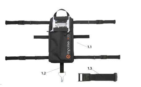Explosionszeichnung Rucksack, Sunrise R20