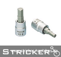 Stecknuß 1/4 " Inbus 5 mm – Stricker Handbikes, Bestellnummer 871010-0