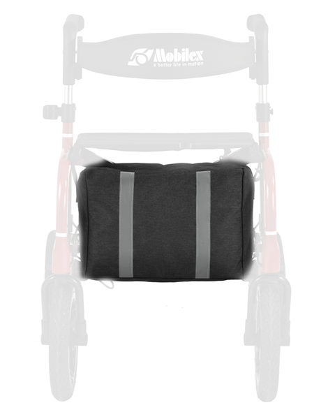Mobilex Tasche, schwarz, für roten Puma Air Rollator