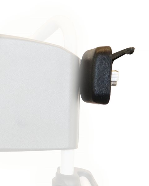 Mobilex Einstellbare Seitenpelotte aus PU Schaum - 10 x 14 cm - links