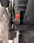 Mobilex Scharnier mit 3 Positionen für Barracuda Rollstuhl, links