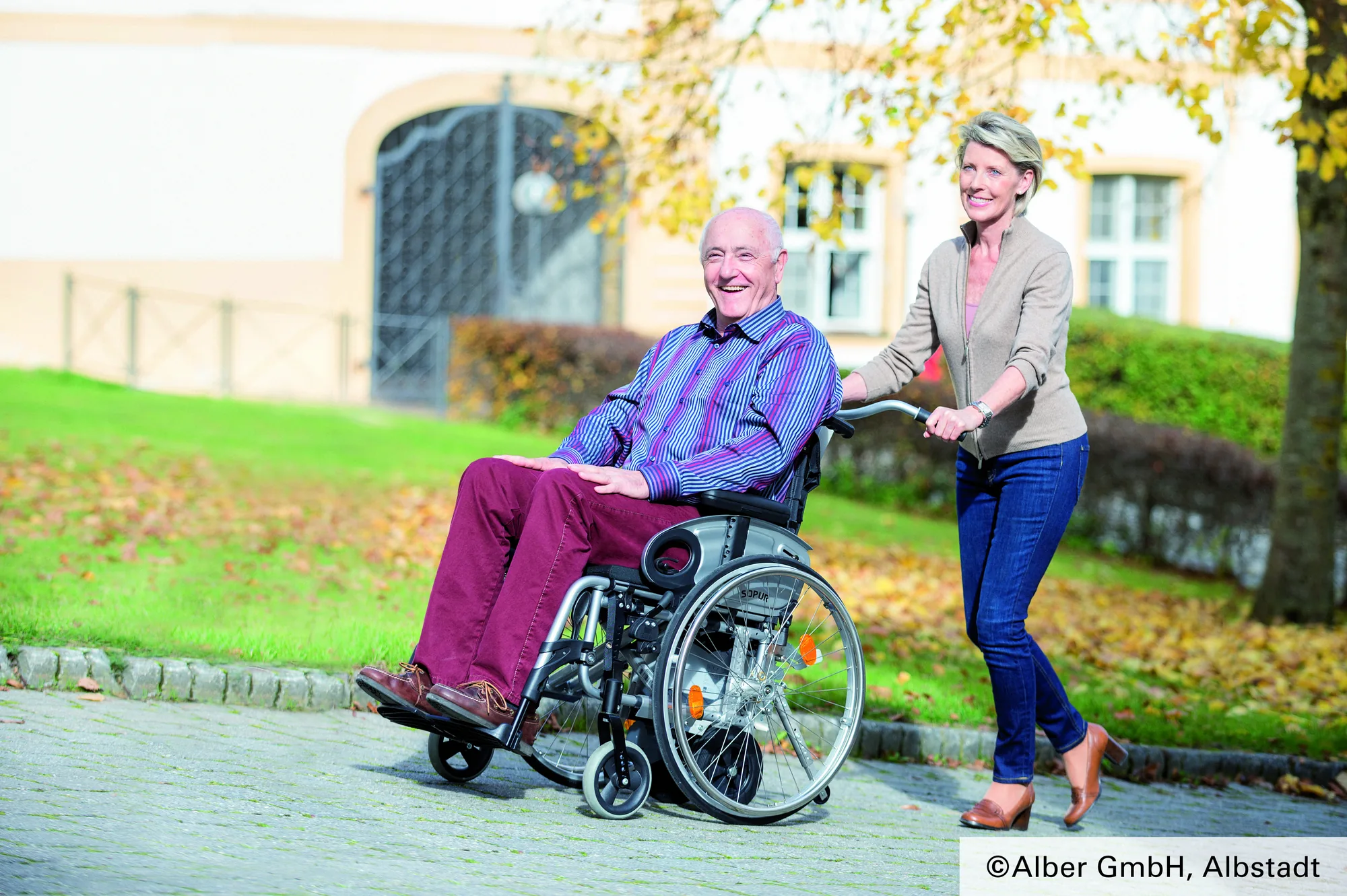 Alber viamobil eco V14 zerlegbare Schiebe- und Bremshilfe — Ansicht 2
