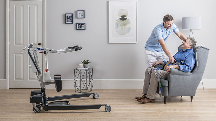Invacare ISA XPLUS Steh- und Aufrichthilfe – Ansicht 4