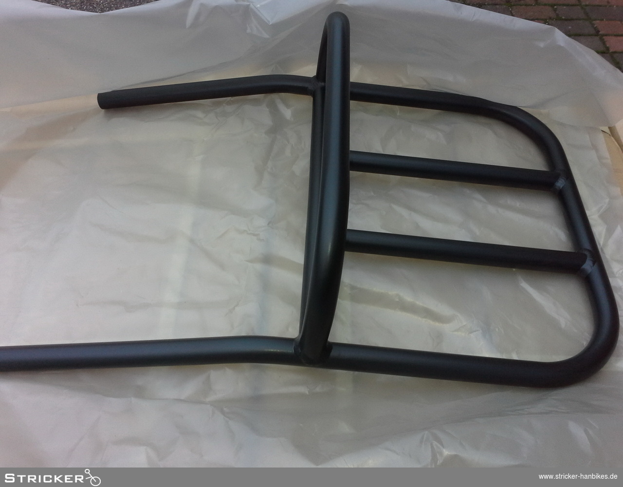 Gepäckträger Waldkilo breit 374-bent – Stricker Handbikes, Bestellnummer 600191-1