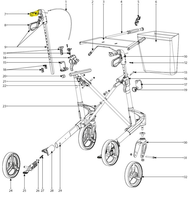 TOPRO TOPRO anatomische Griffabdeckung- Neuro/2G - 2 Stück