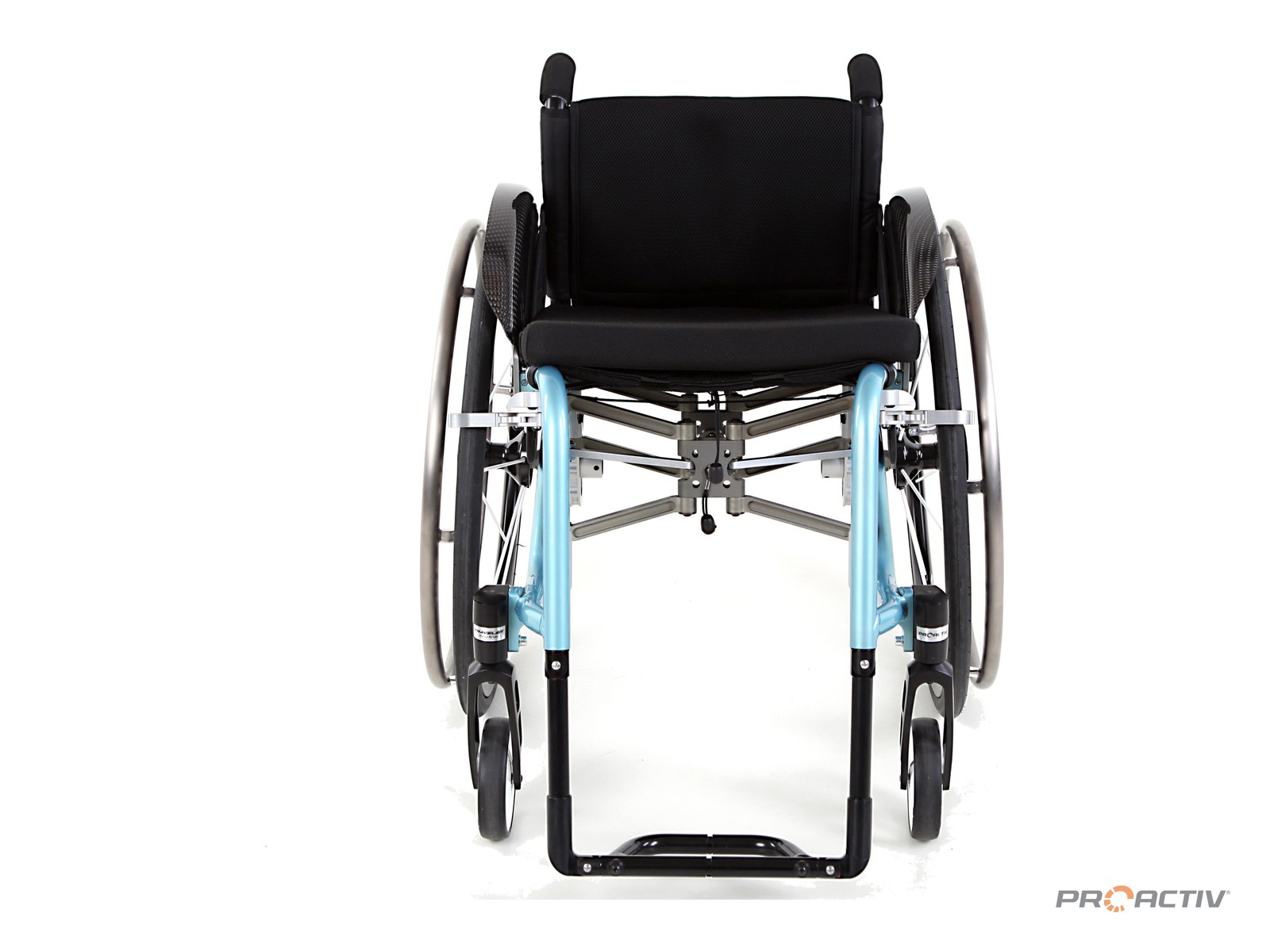 PRO ACTIV TRAVELER 4you Ergo Faltrollstuhl, Vorderansicht