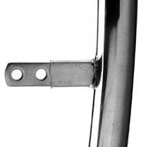 Greifreifen 24" Edelstahl 4 Halter 1 Stück