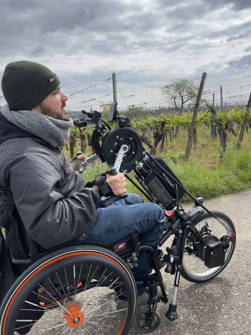 Stricker Smart Dynamic Hybrid-Handbike – Ansicht 2