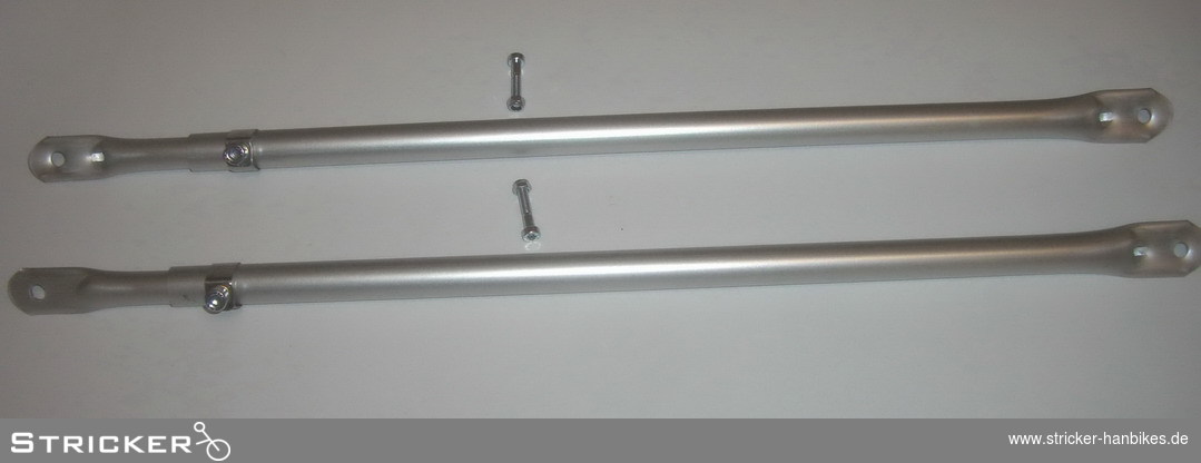 Adapterrohre für Sopur/Quickie Titan – Stricker Handbikes, Bestellnummer 220350-0