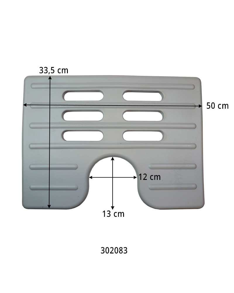 Mobilex PU Sitz für 52 und 57 cm Duschhocker 302078-79, 30207X
