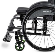 MEYRA AVANTI PRO Adaptivrollstuhl – Detailansicht Rahmen und Antriebsrad