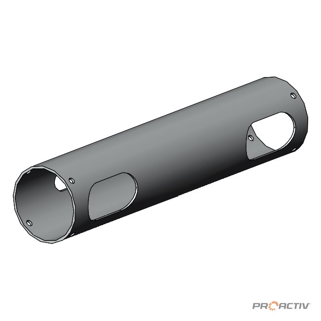 PRO ACTIV Ersatzteil – Achsrohr Ø 65mm Einhand SPEEDY 4all