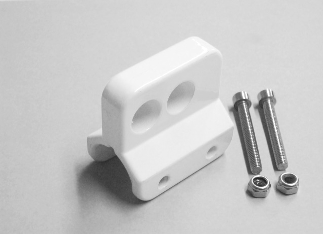 Varioblock Weiß inklusive Befestigungsmaterial