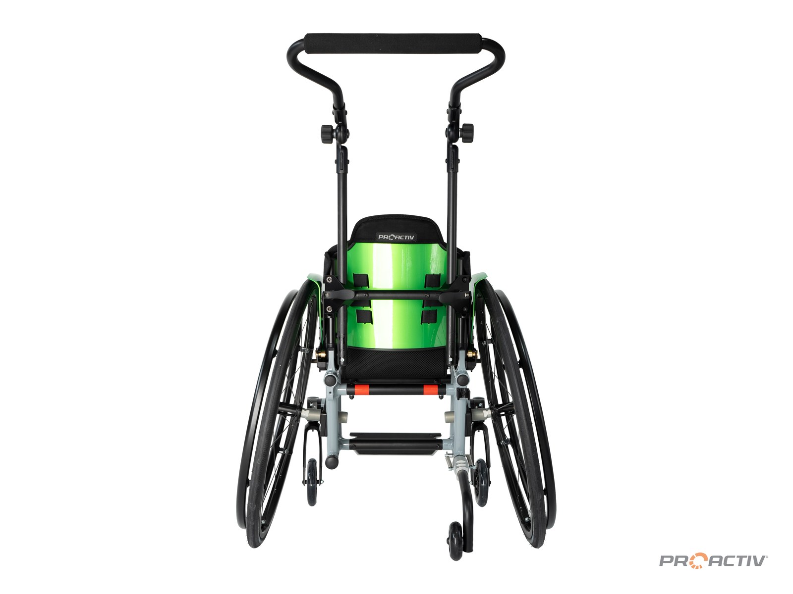 PRO ACTIV BUDDY Kinderrollstuhl, Größe L, Rückansicht
