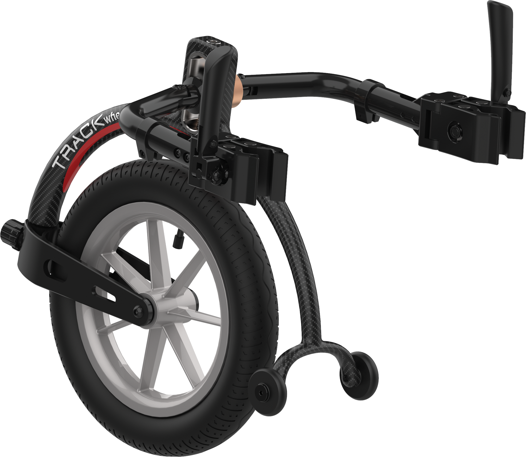 Rehasense TRACK WHEEL Double Arm, Carbon – Produktansicht
