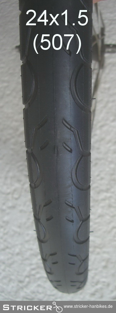 Decke Kenda 24x1.50 mit Reflexring und – Stricker Handbikes, Bestellnummer 602433-1