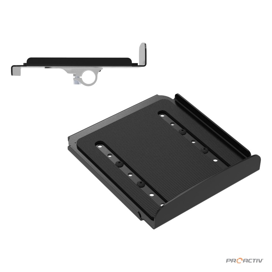 PRO ACTIV Ersatzteil – Fußbrett gekantet, 18 cm tief