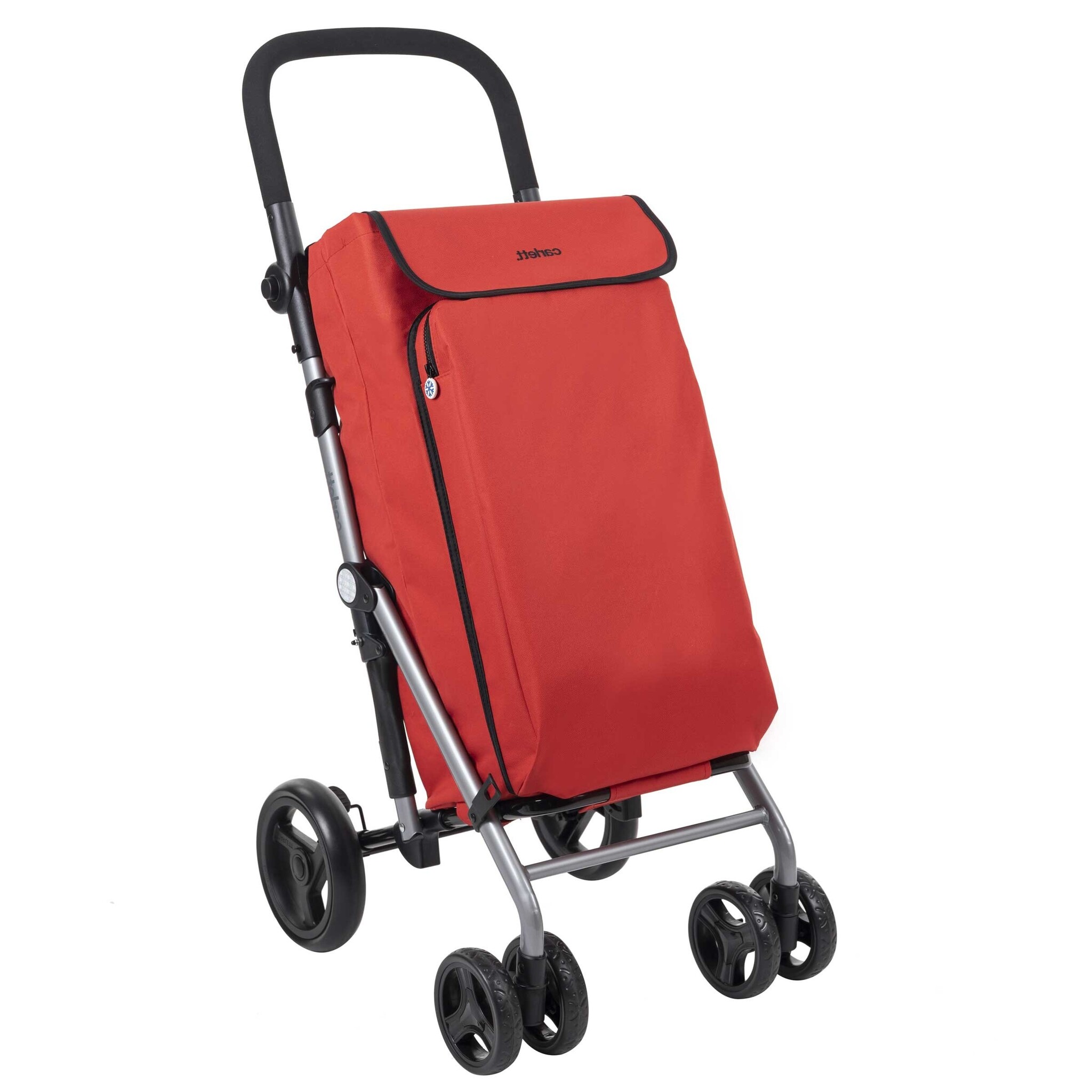 Carlett Lett435 Lite Duo Einkaufstrolley – Schwarz