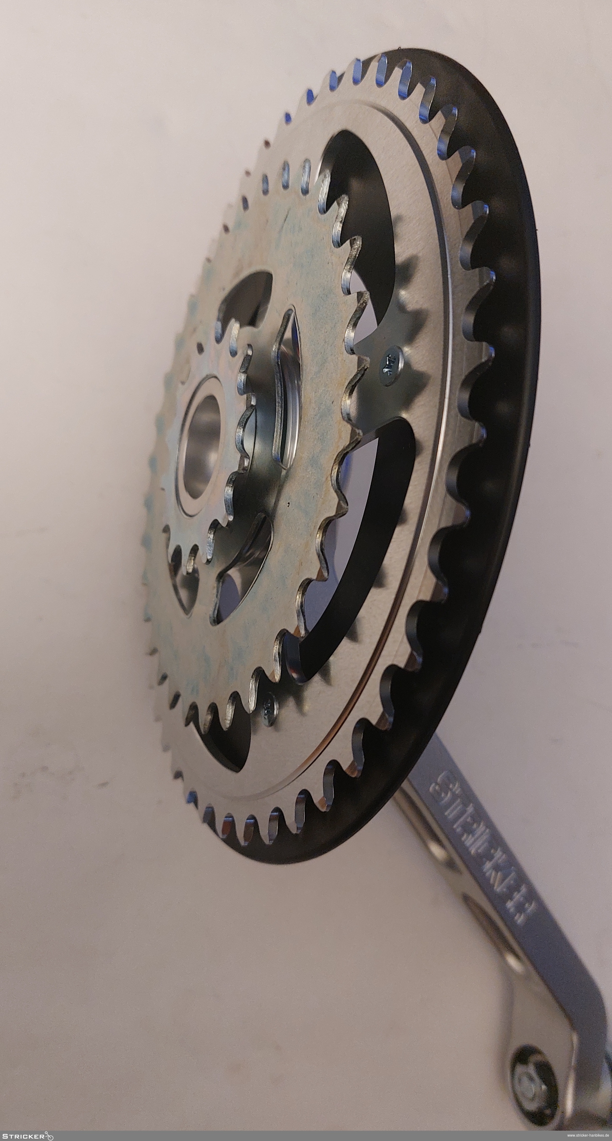 Bullhornkurbel-geschmiedet rechts – Stricker Handbikes, Bestellnummer 301278-0