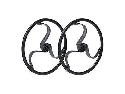 Loopwheels Urban Paar mit drei Carbonfedern je Rad