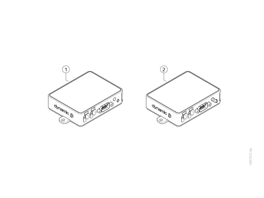 Explosionszeichnung Input-Module – Invacare AVIVA RX