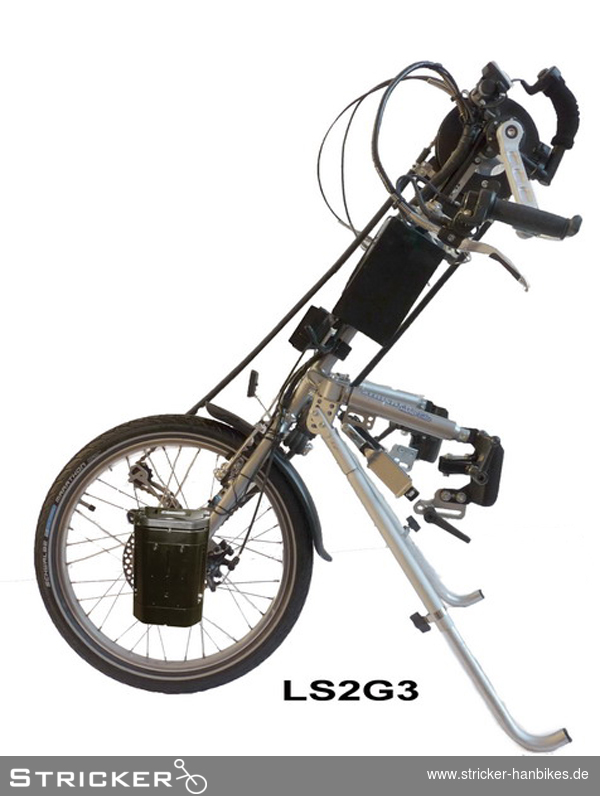 zusätzl. ein 36V/14Ah (504Wh) Li-Ion – Stricker Handbikes, Bestellnummer 631127-0