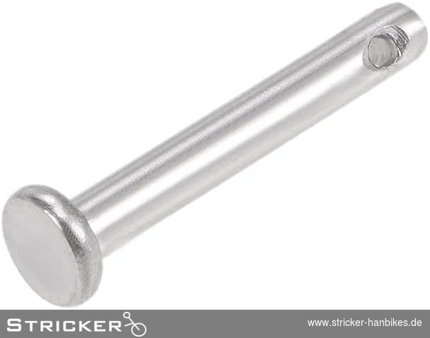 Bolzen für Zeno Bremsbelag – Stricker Handbikes, Bestellnummer 860313-0