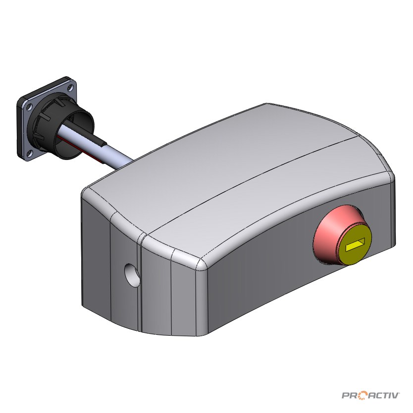 PRO ACTIV Ersatzteil – Connectorbox für Doppelakku Neodrives