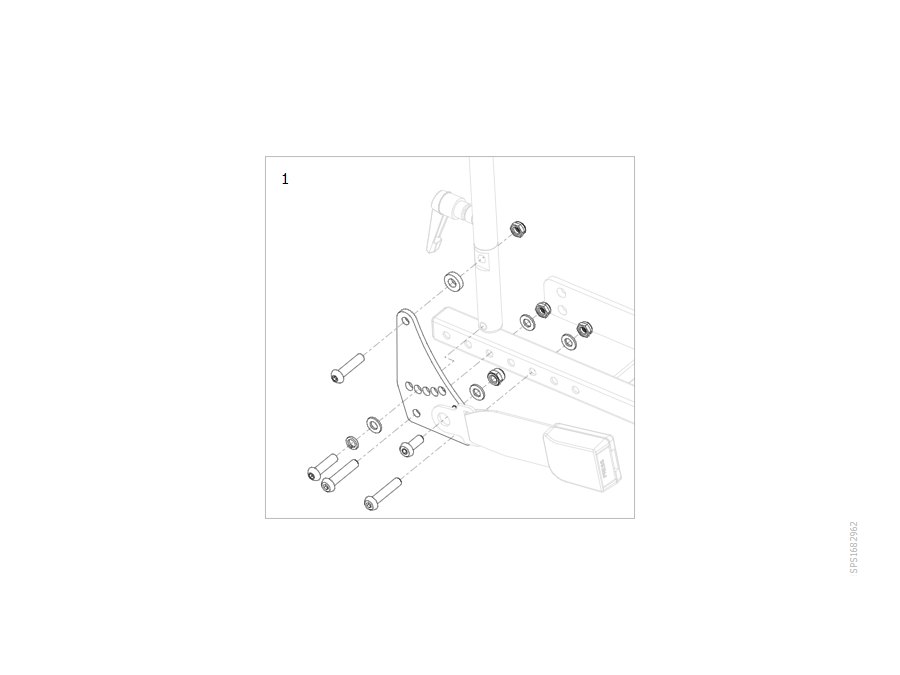 Beschläge manueller Rücken