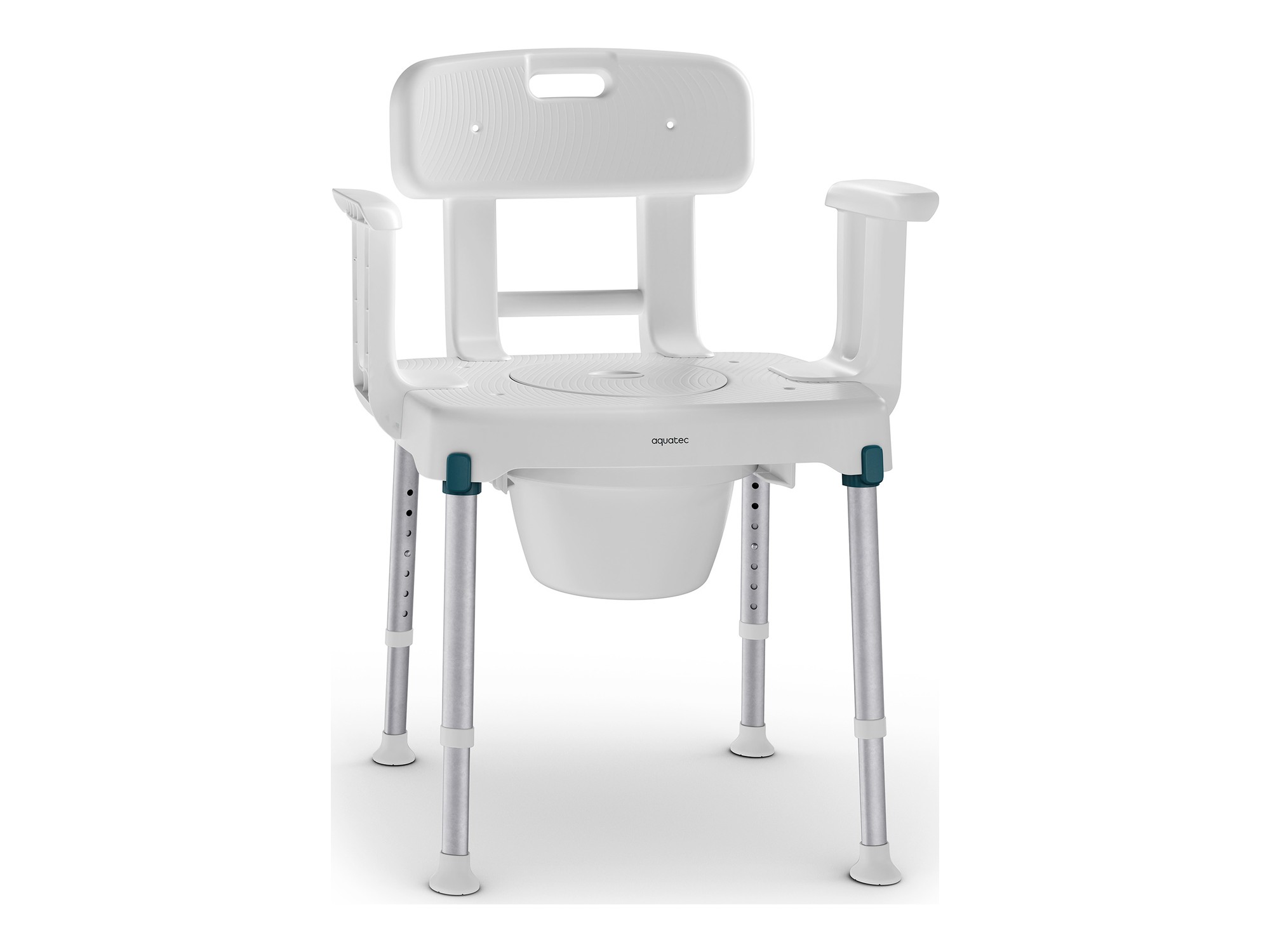 Aquatec Pure Azure Duschstuhl mit Toilettenfunktion